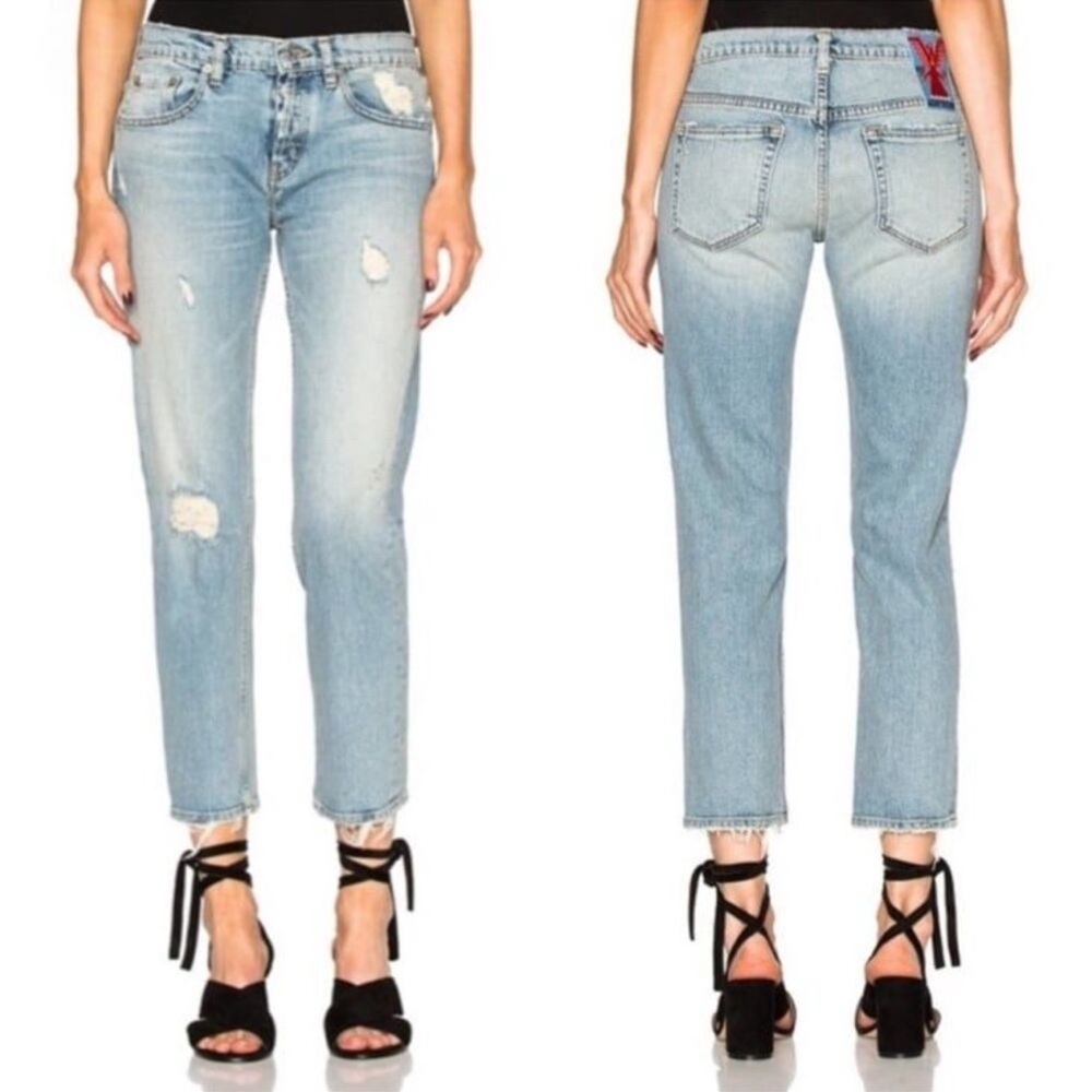 ADAPTATION Straight Boyish Crop Jeans